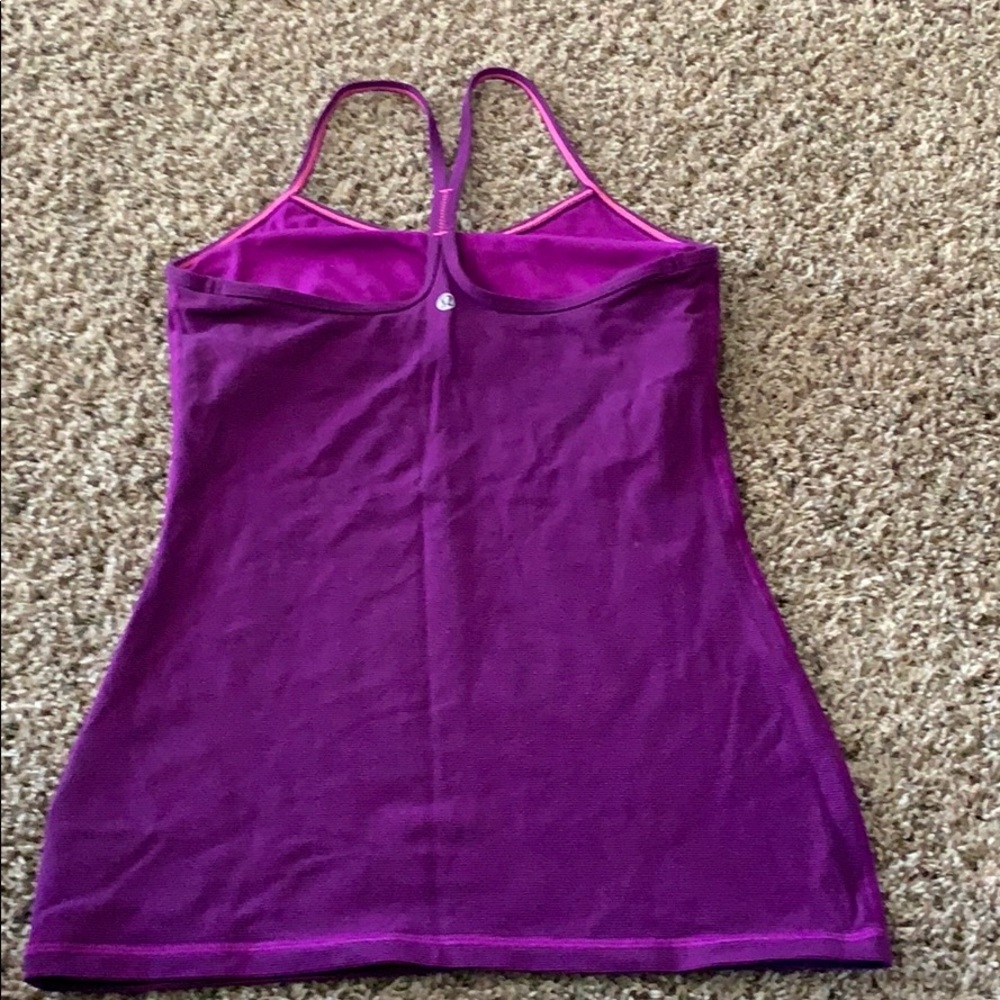 Lululemon Power Y Tank sz6
